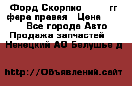 Форд Скорпио 1985-91гг фара правая › Цена ­ 1 000 - Все города Авто » Продажа запчастей   . Ненецкий АО,Белушье д.